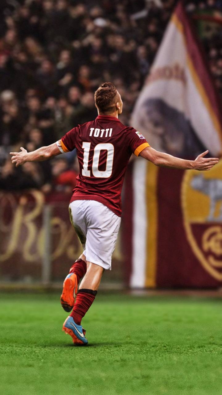 Francesco Totti, Spieler, Sport, AS Roma, Hintergrund, 720x1280 HD Handy