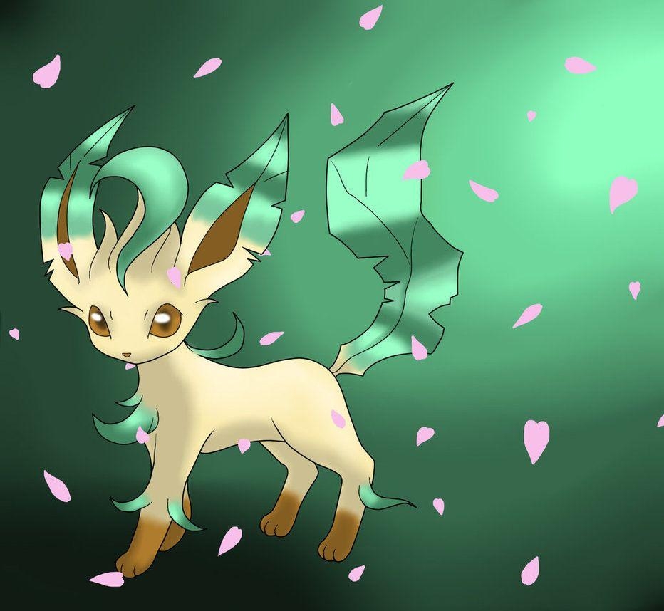 Leafeon, Anime, Pokémon, Abbildung, Hintergrund, 940x860 HD Desktop