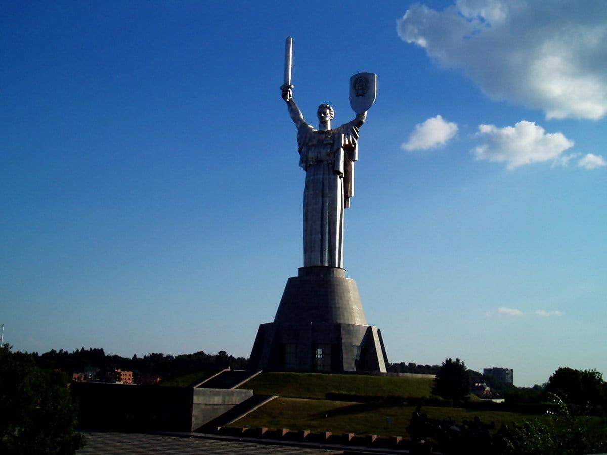 Mutterland Denkmal, Kiew, Ukraine, Hintergrund, 1200x900 HD Desktop