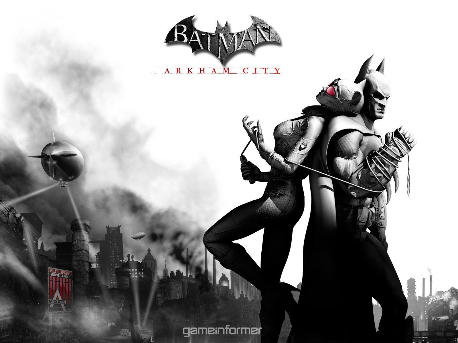 Batman Arkham City, Spielewelt, Comic, Action, Hintergrund, 1600x1200 HD Desktop