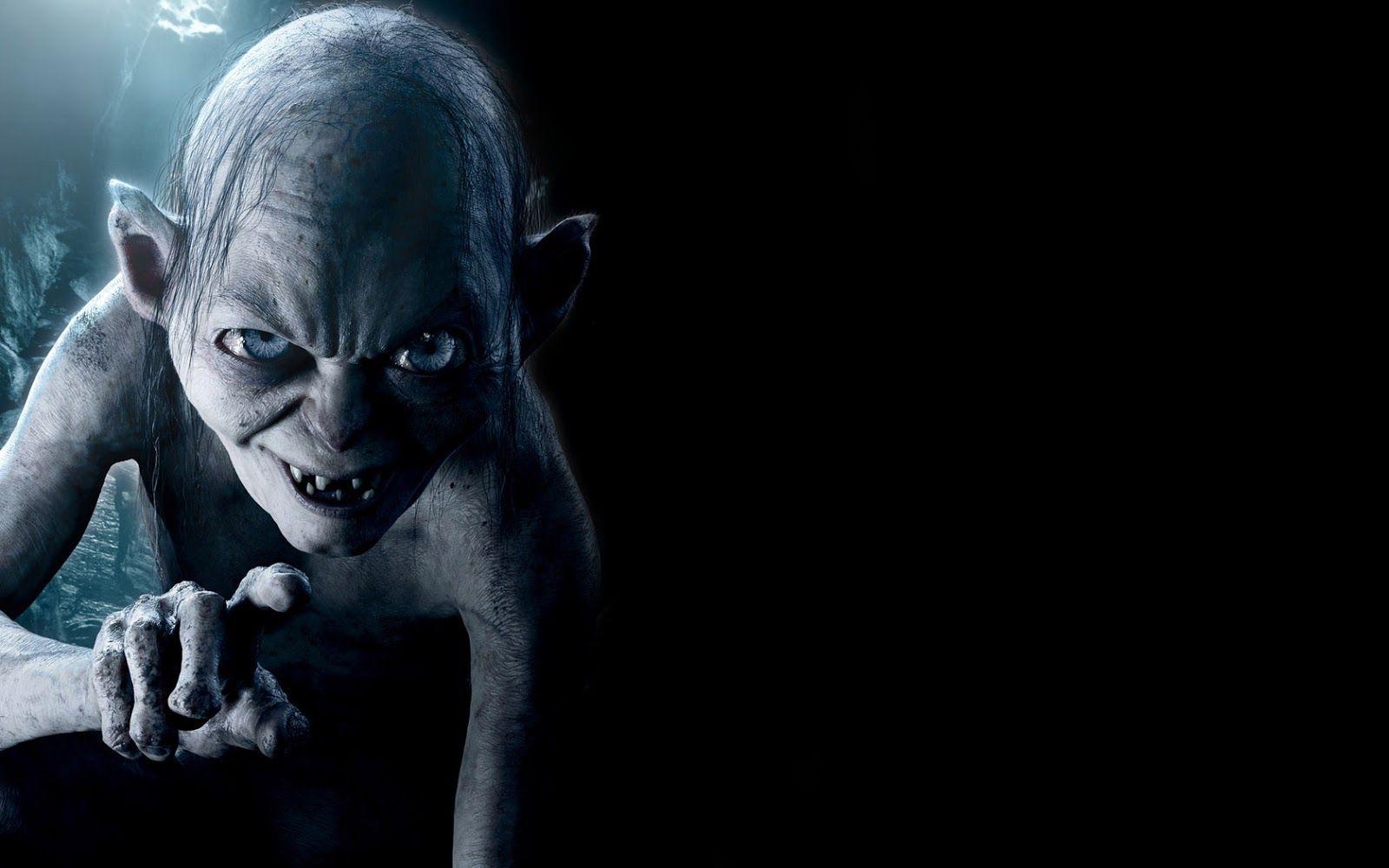 Gollum, HD, Der Herr der Ringe, Film, Hintergrund, 1600x1000 HD Desktop