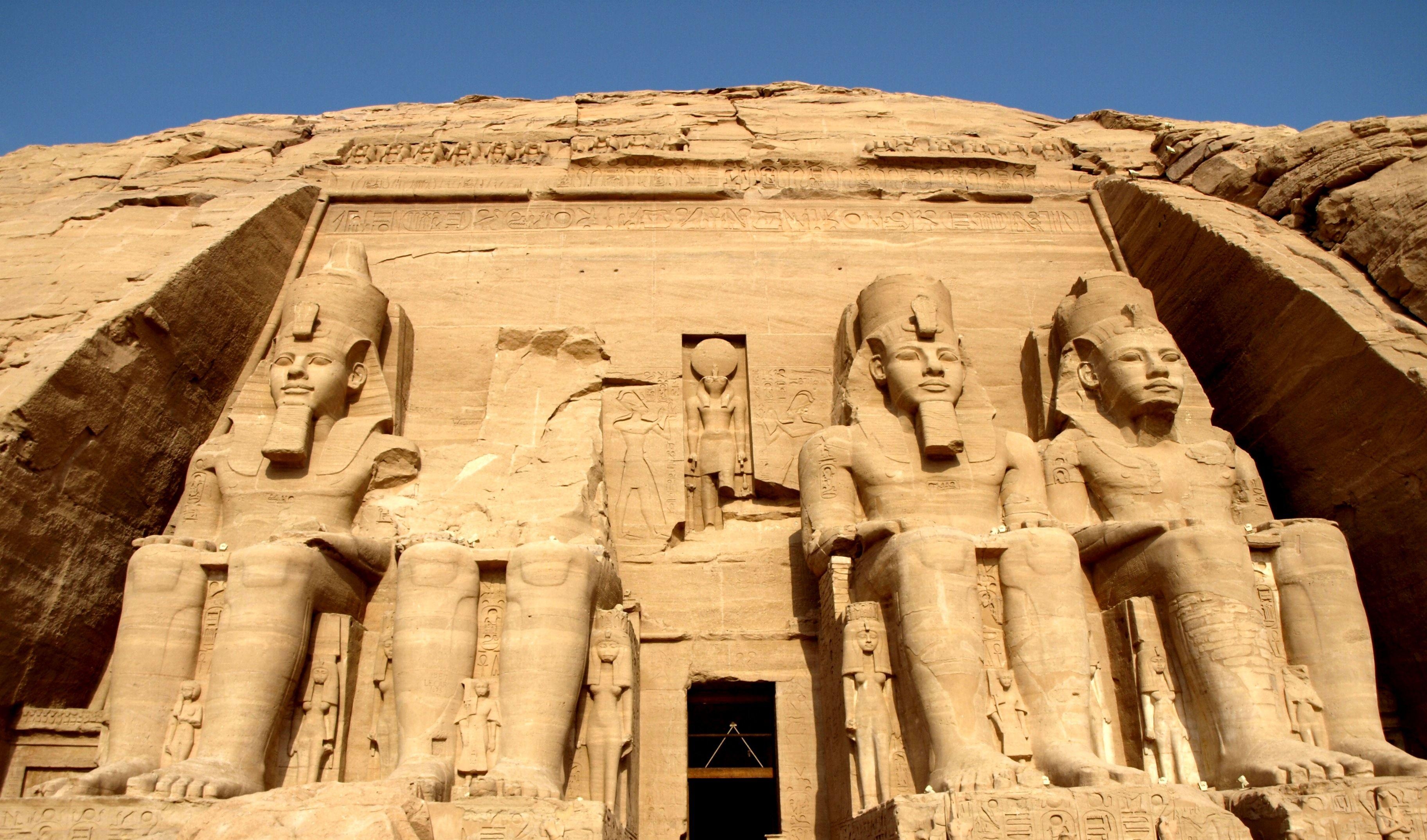 Abu Simbel, Ägyptische Monumente, Kulturerbe, Pharaonenpracht, 3650x2150 HD Desktop