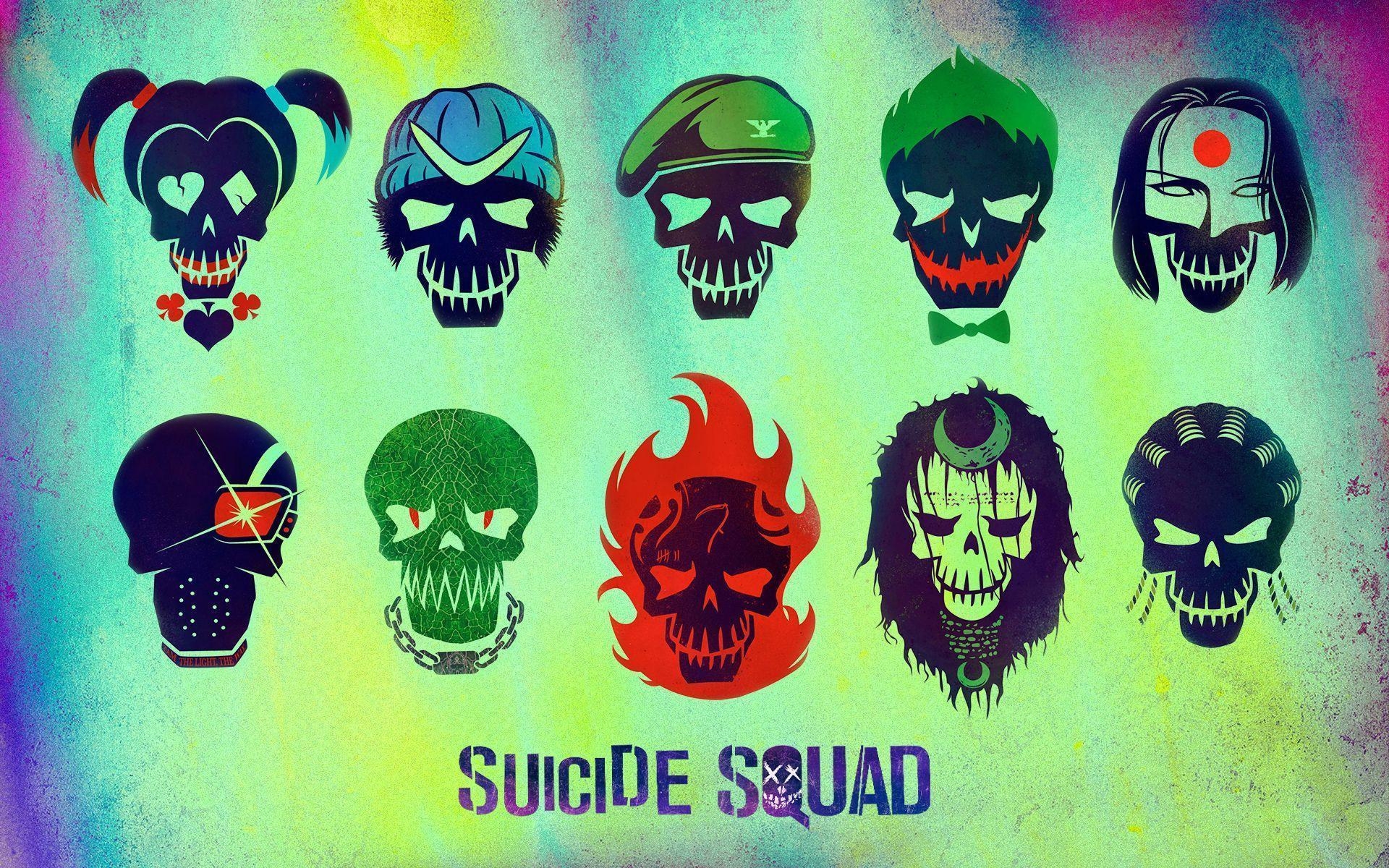 Suicide Squad, Film, Hintergrund, Joker, Comic, 1920x1200 HD Desktop