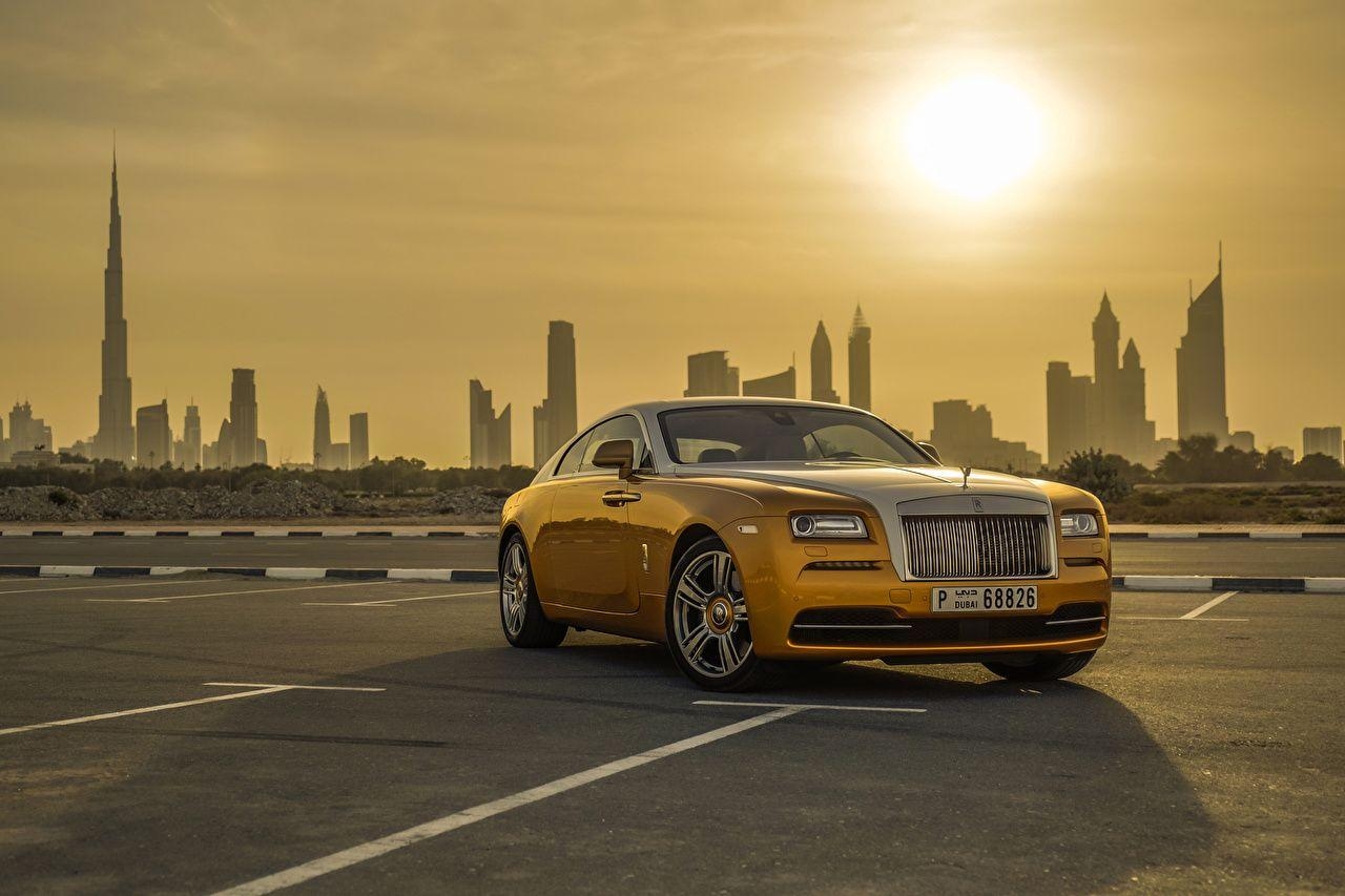 Rolls Royce, Dubai, Wraith, Luxus, Gold, 1280x860 HD Desktop