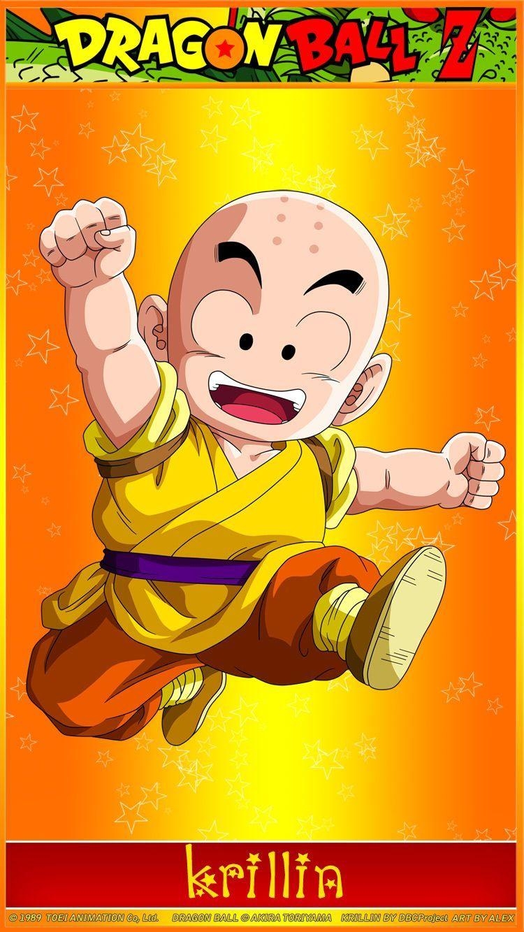 Dragon Ball Z, HD, iPhone, Krillin, Anime, 750x1340 HD Handy