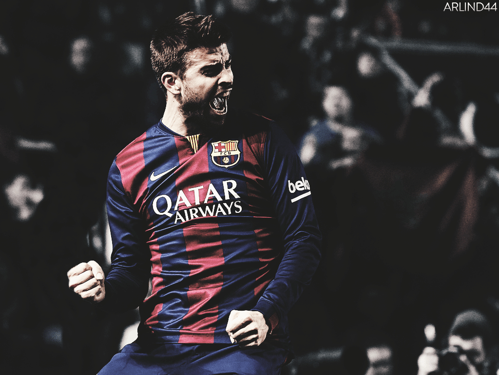 Gerard Piqué, FC Barcelona, Fußball, Sport, HD, 1030x770 HD Desktop