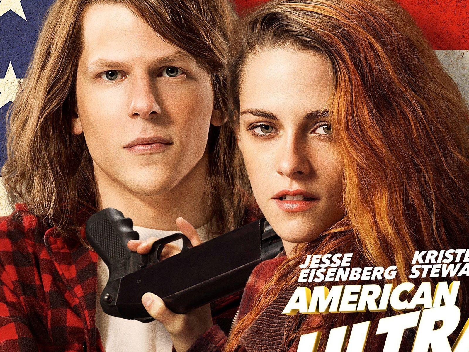 American Ultra, Kristen Stewart, Jesse Eisenberg, Film, Action, 1600x1200 HD Desktop