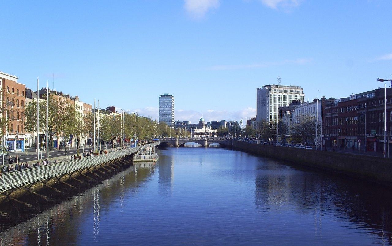 Irland, Dublin, Liffey, Reisen, Desktop, 1280x810 HD Desktop