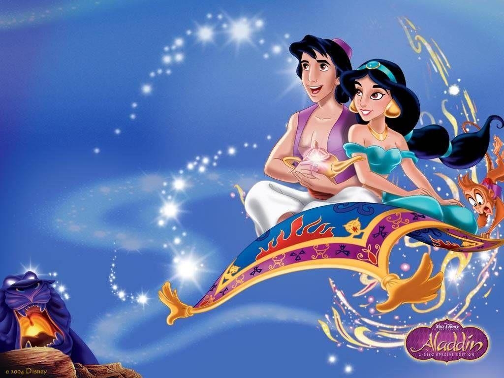 Disney, Cartoons, Prinzessin Jasmin, HD, Aladdin, 1030x770 HD Desktop