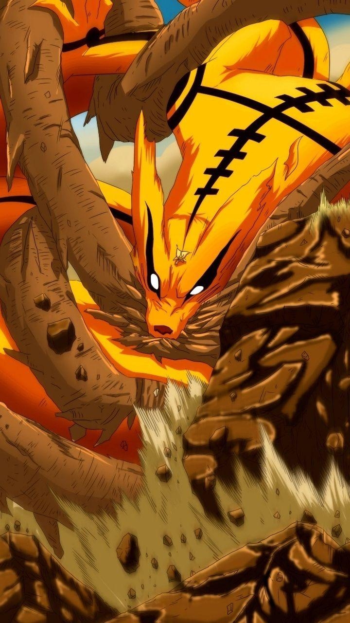 Kurama, Naruto, Kakashi, Anime, Shippuden, 720x1280 HD Handy