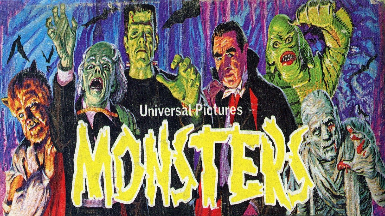 Universal Monsters, Weihnachten, Wallpaper, Horror, Kino, 1600x900 HD Desktop