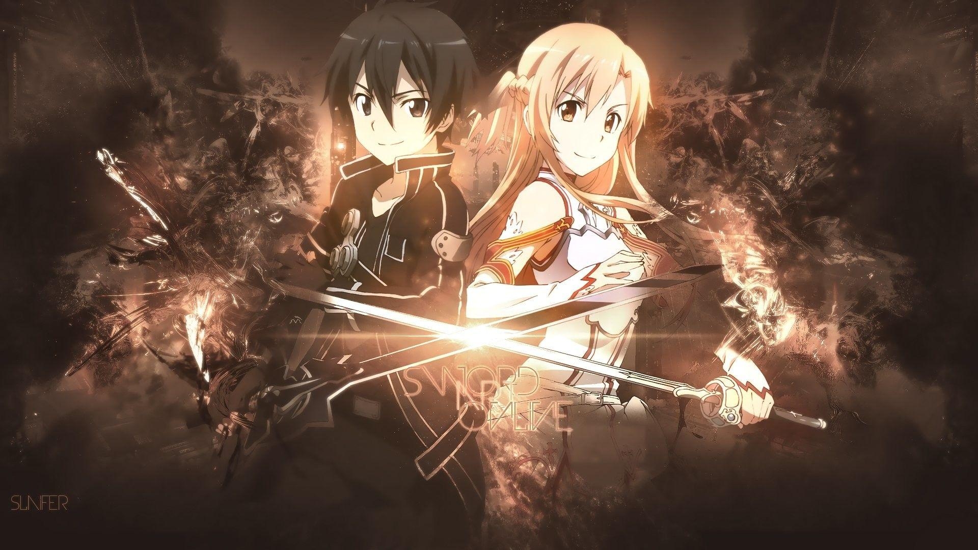 Sword Art Online, Hintergrundbild, Kirito, Anime, Bild, 1920x1080 Full HD Desktop