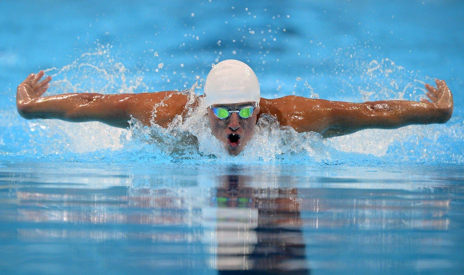 Michael Phelps, Athlet, Schwimmrekorde, Olympiade, USA, 1600x950 HD Desktop