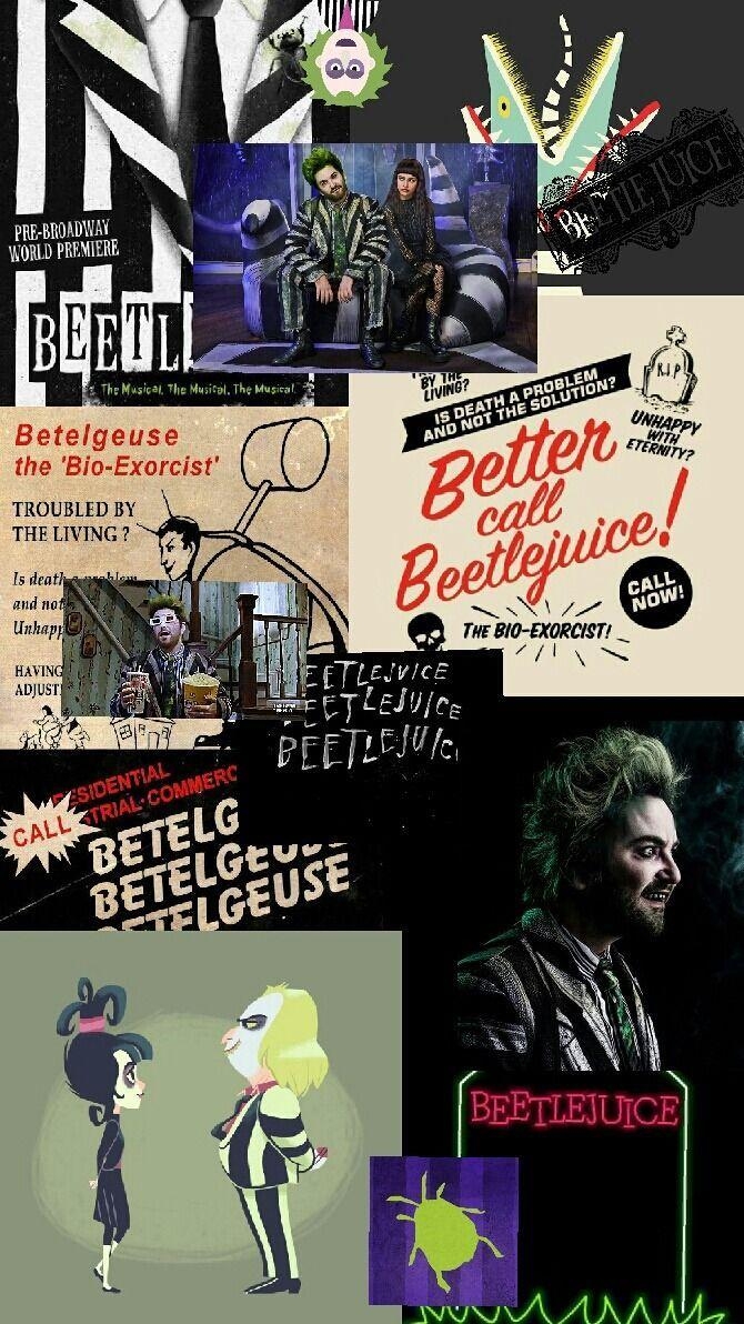 Beetlejuice, Broadway, Tim Burton, Musicals, Theater, 670x1200 HD Handy