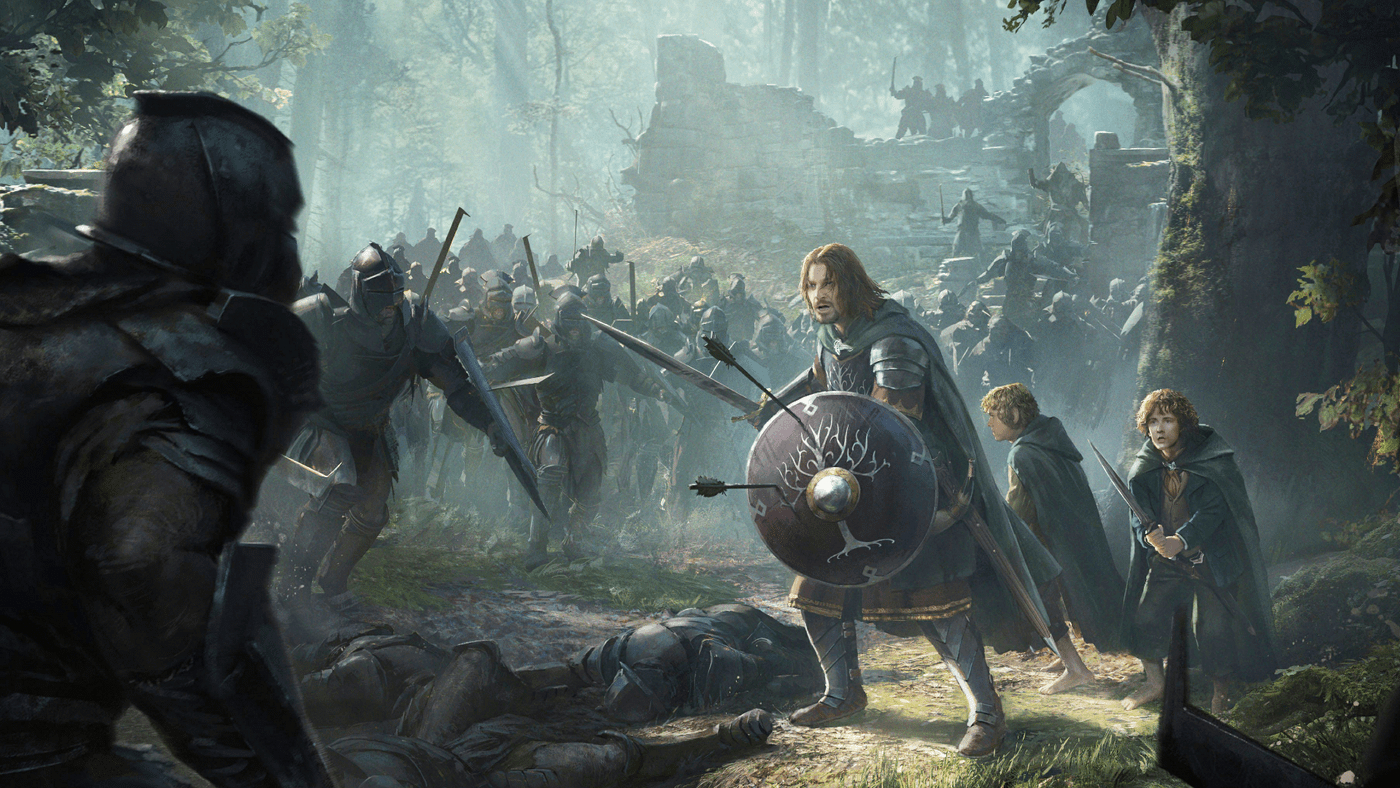 Boromir, Der Herr der Ringe, Krieg, Fraktionen, Strategie, 1400x790 HD Desktop