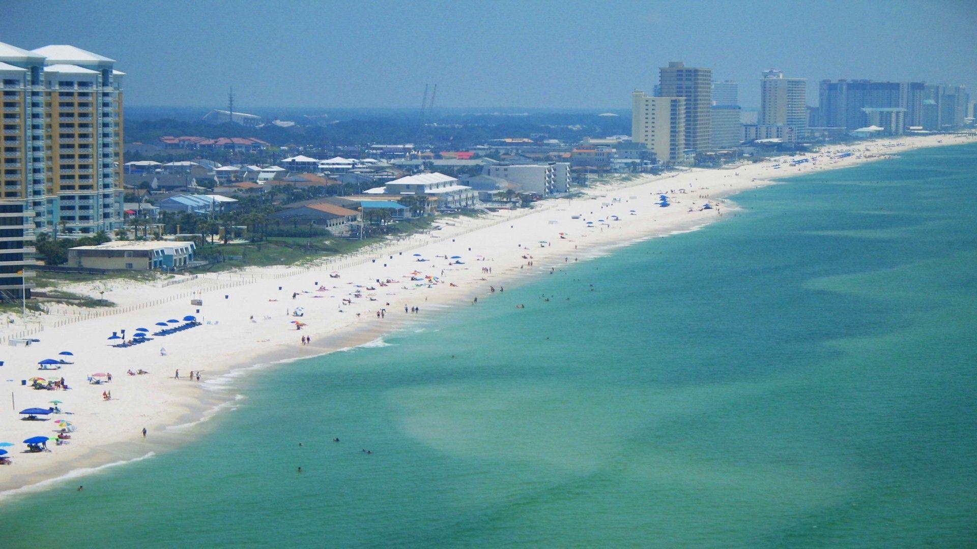 Panama Stadt, Strand, Florida, USA, Touristenort, 1920x1080 Full HD Desktop