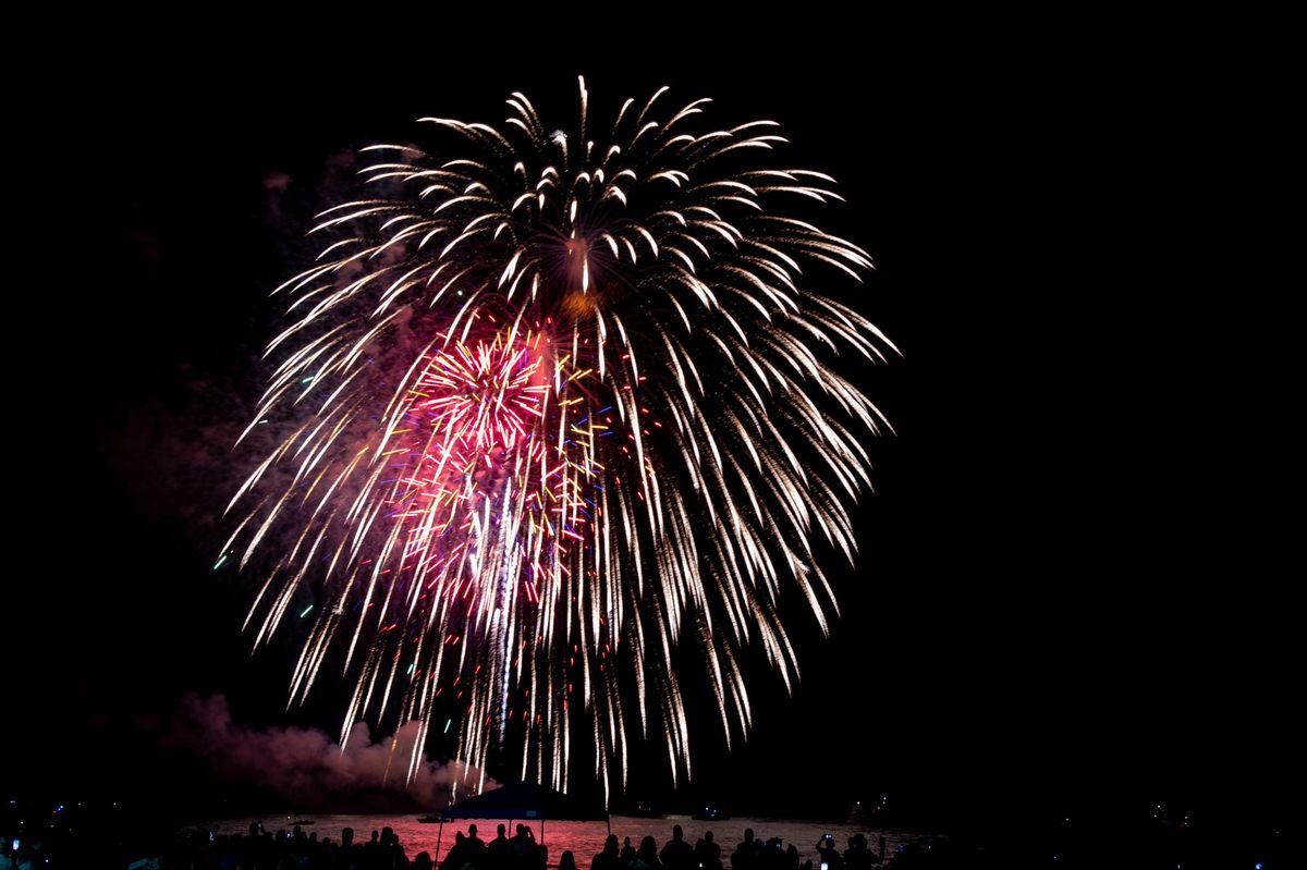 4. Juli Feuerwerk, Virginia Beach, Ozeanfront, Feier, Bild, 1200x800 HD Desktop