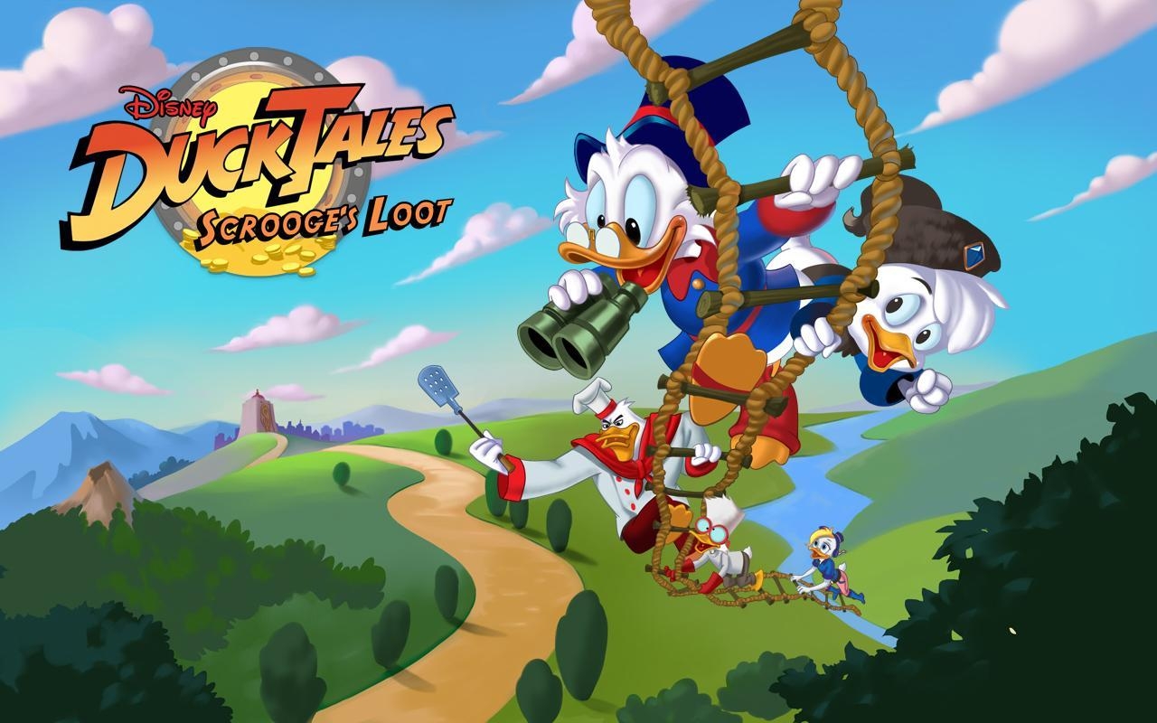 Ducktales, HD, Animation, Cartoon, Disney, 1280x800 HD Desktop