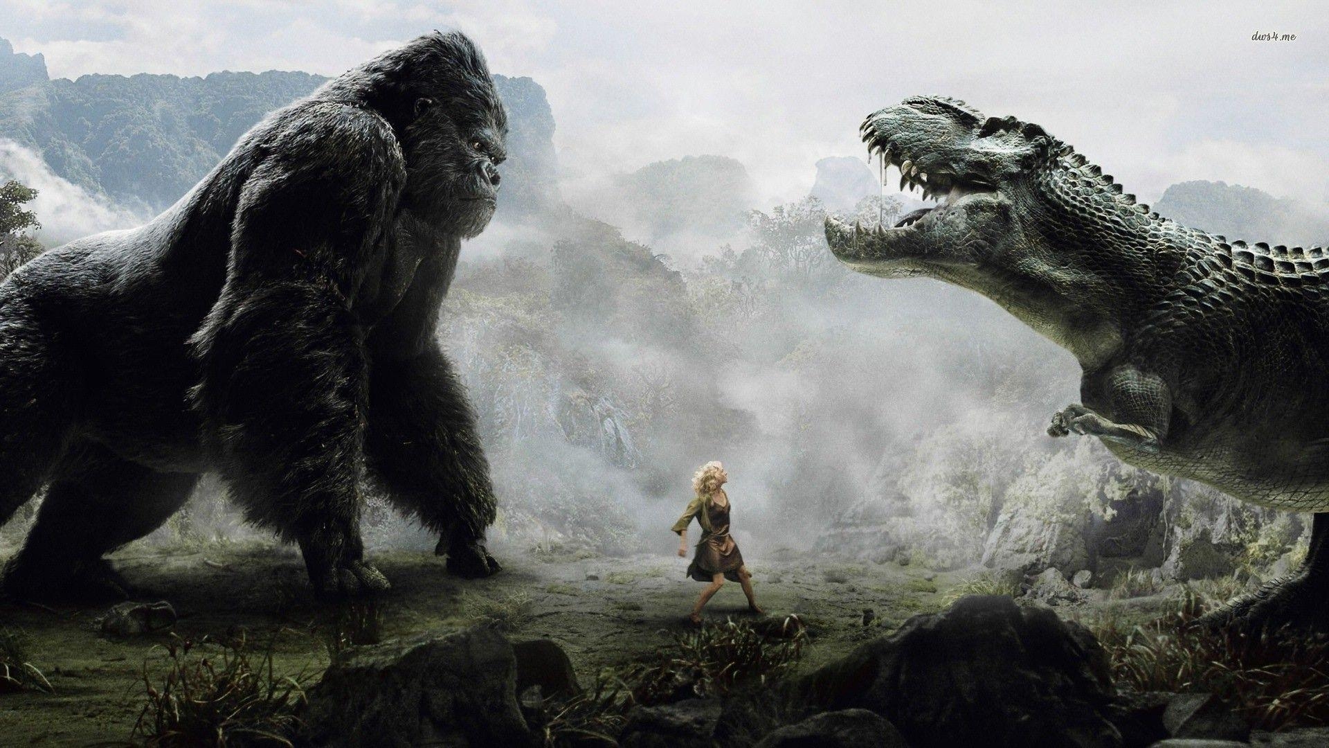 King Kong, Monster, Abenteuerfilm, Riesengorilla, Hintergrundbild, 1920x1080 Full HD Desktop