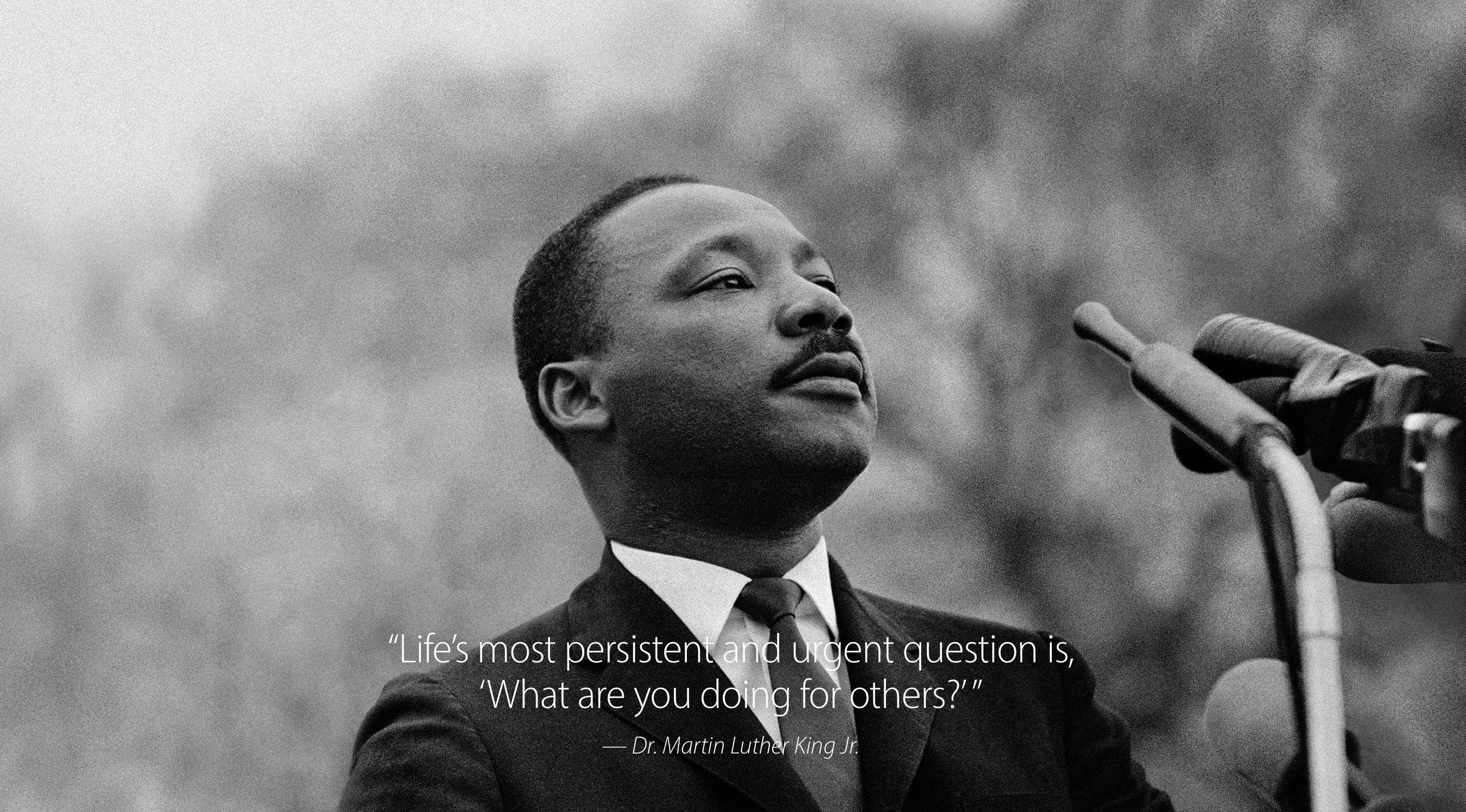 Martin Luther King, Zitat, Inspiration, Amerikanische Geschichte, Visionär, 2830x1570 HD Desktop