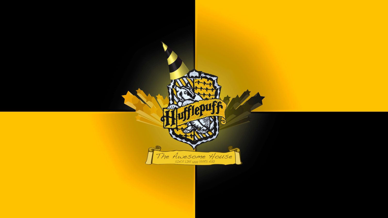 Hufflepuff, Hogwarts, Magie, Loyalität, Gemeinschaft, 1600x900 HD Desktop