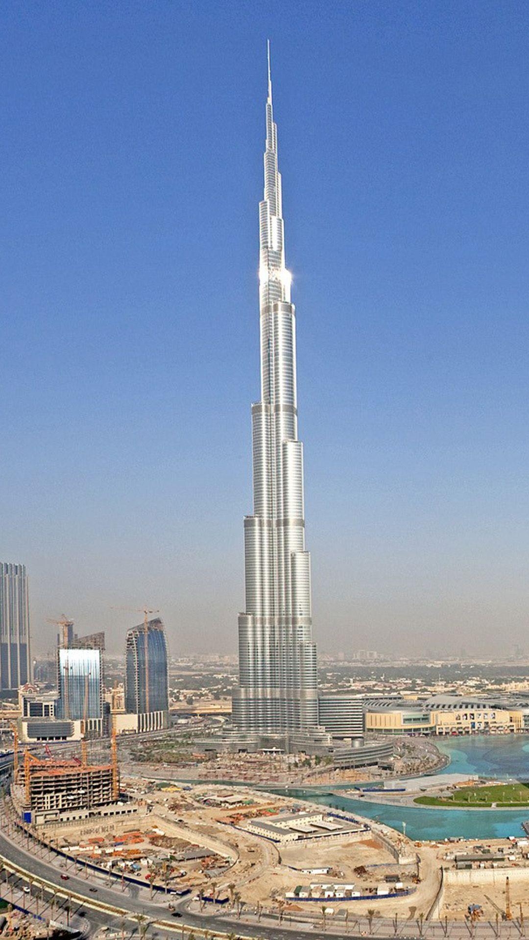 Burj Khalifa, Turm, iPhone 6 Plus, Dubai, Reisen, 1080x1920 Full HD Handy