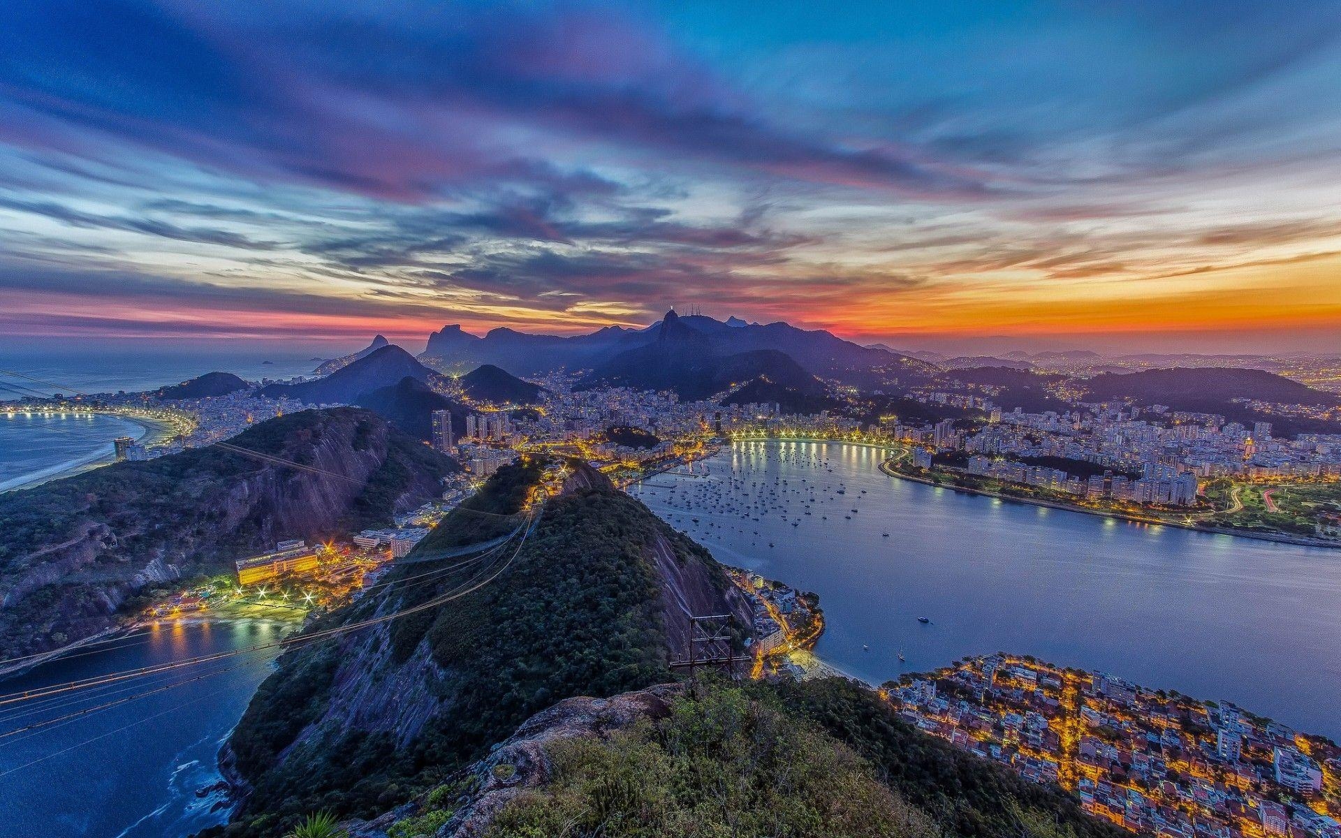 Rio de Janeiro, Desktop, Brasilien, Hintergrund, Strände, 1920x1200 HD Desktop