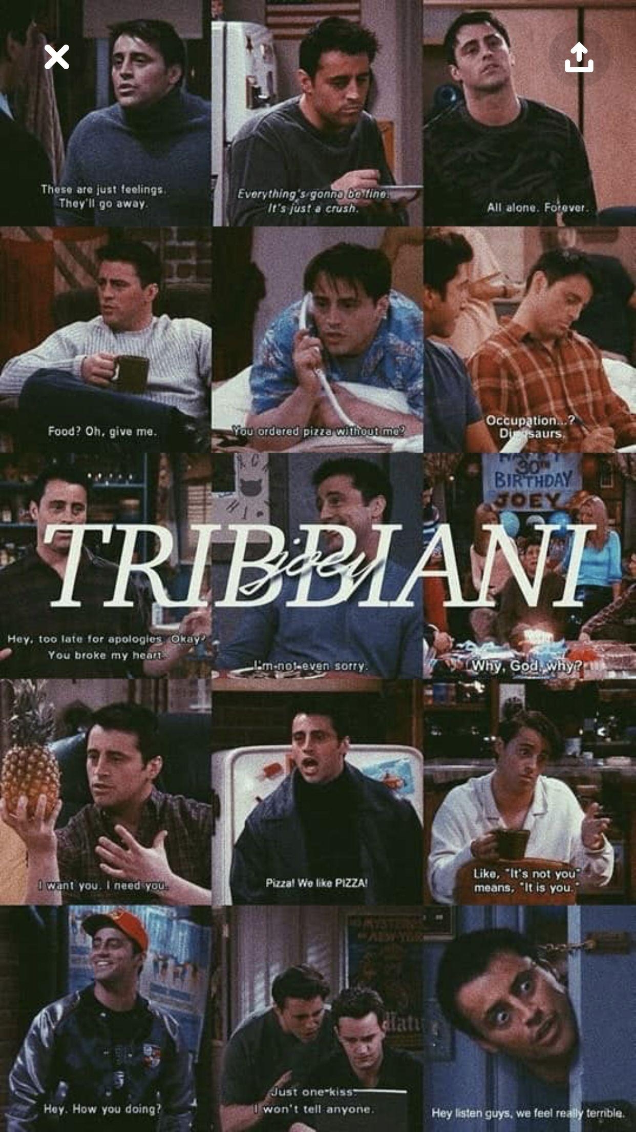 Freunde Zitate, Joey Tribbiani, lustige Momente, TV-Serie, 1250x2210 HD Handy