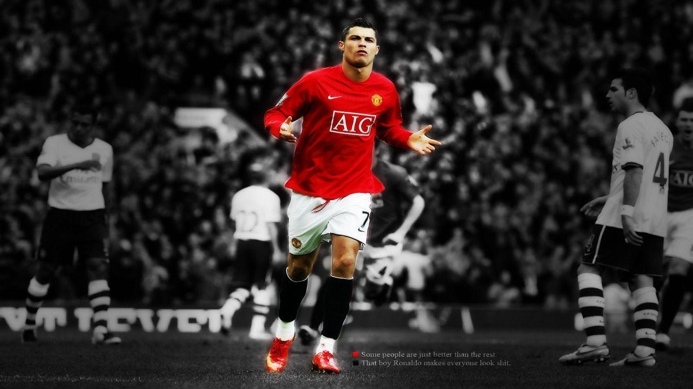 Ronaldo, Fußball, Sportart, Hintergrund, Spieler, 1370x770 HD Desktop