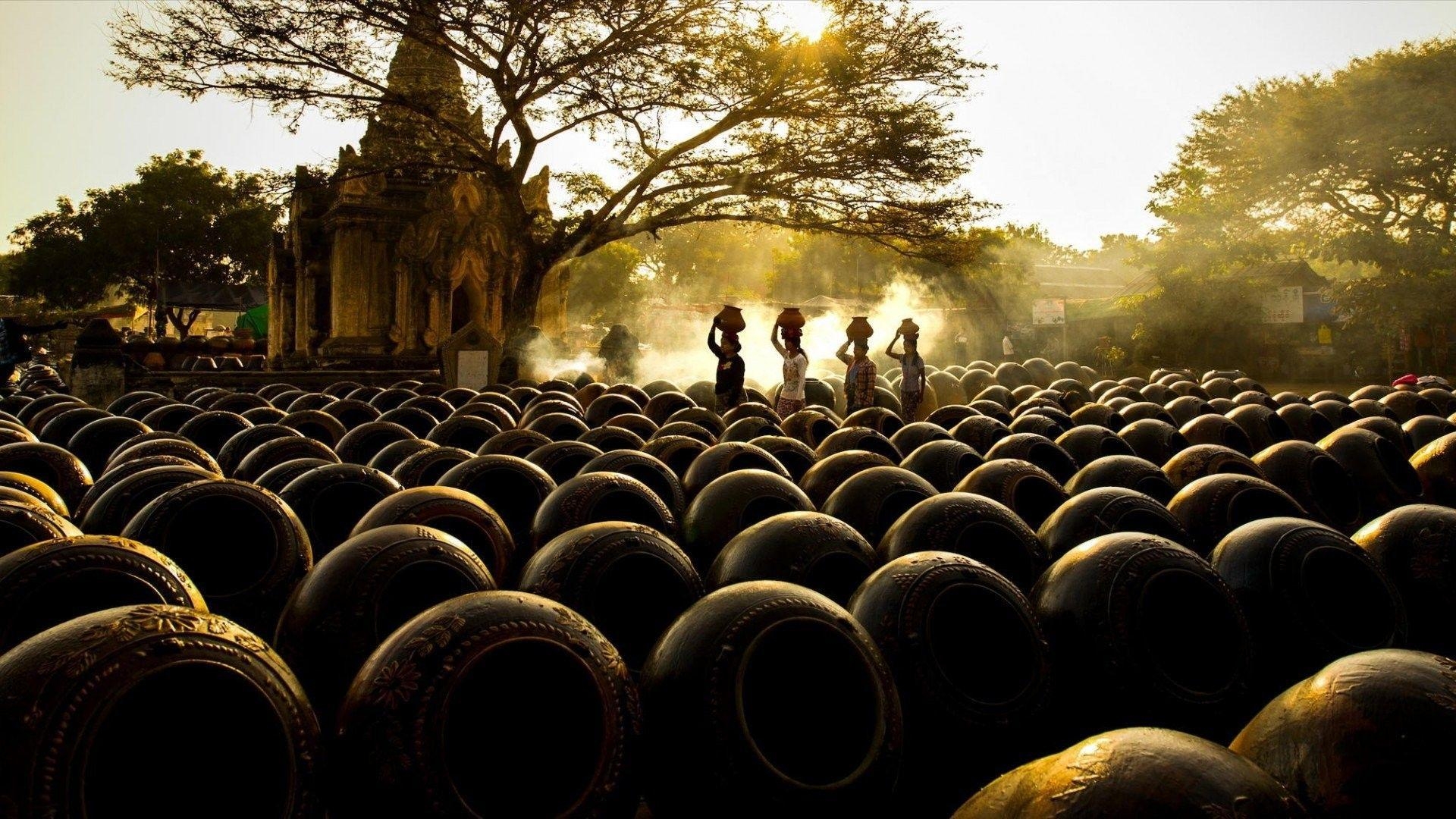 Bagan, Indonesien, HD, Neu, Download, 1920x1080 Full HD Desktop