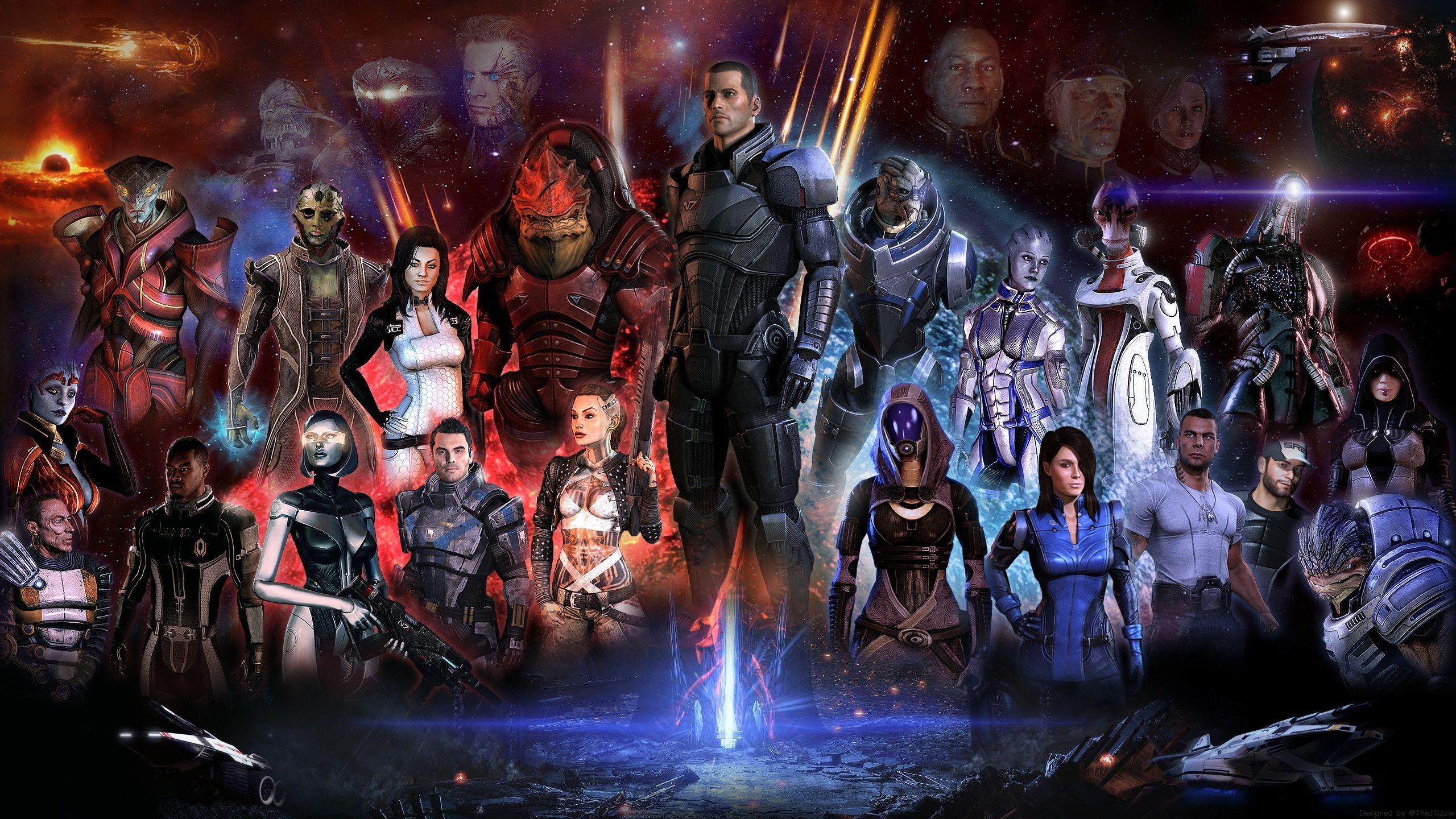 Commander Shepard, HD, Mass Effect, Hintergrund, Bild, 2560x1440 HD Desktop