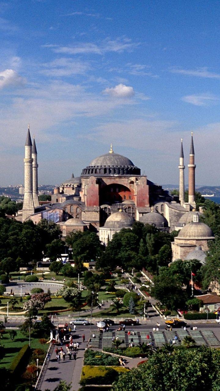 Hagia Sophia, religiös, Architektur, Wallpaper, Istanbul, 720x1280 HD Handy