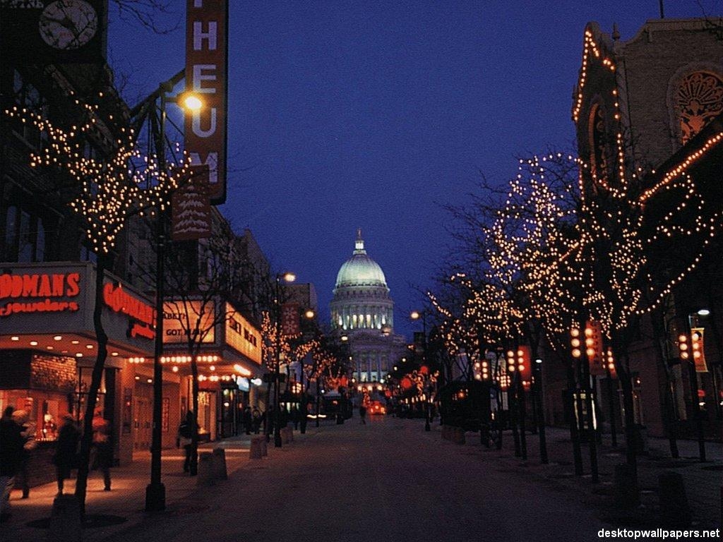 Madison Wisconsin, USA, Hintergrund, Reisen, Stadt, 1030x770 HD Desktop