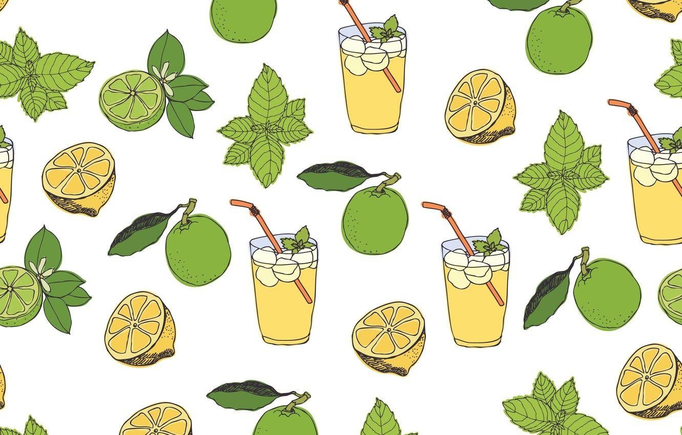 Limonade, Vektor, Textur, Hintergrund, Desktop, 1340x850 HD Desktop