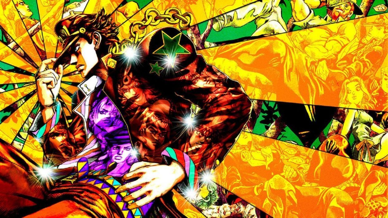 Jotaro Kujo, JoJo's Bizarre Adventure, Anime, Hintergrund, 900p, 1250x700 HD Desktop