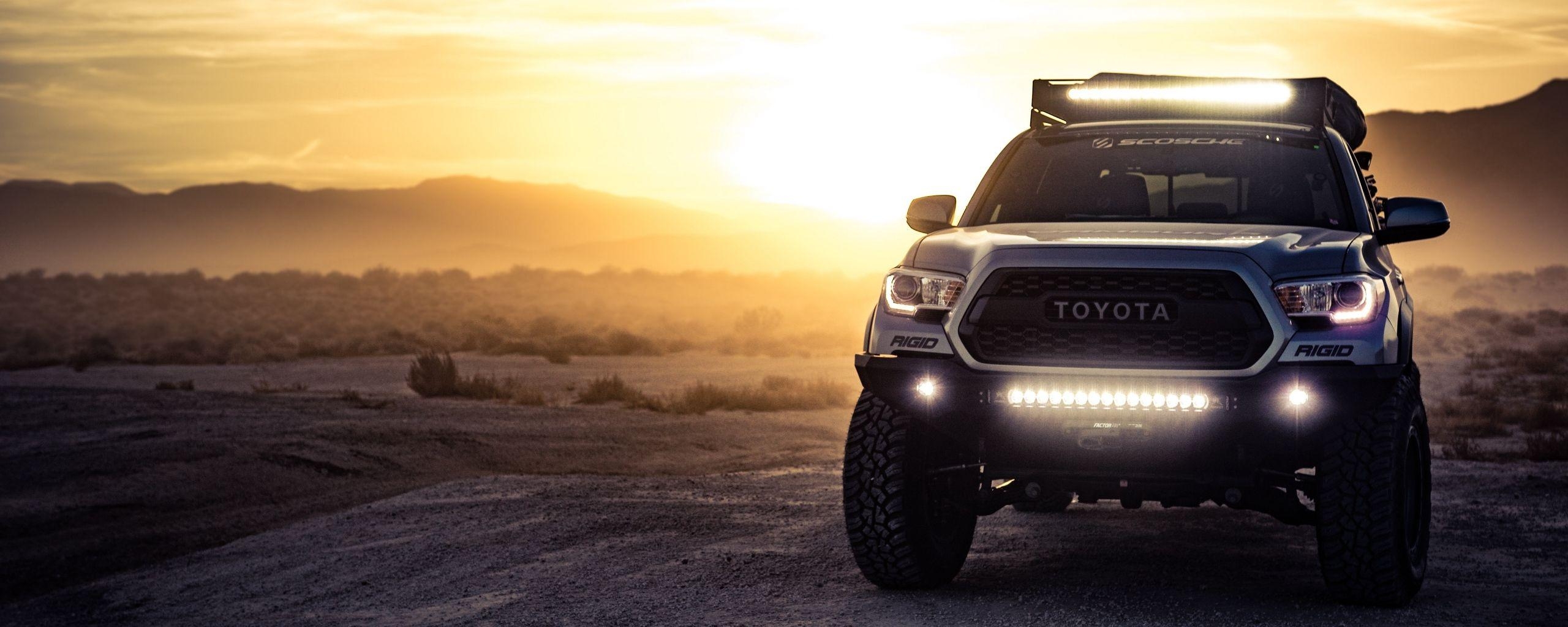 Toyota Tacoma, SUV, Download, Auto, Hintergrund, 2560x1030 Dual Screen Desktop