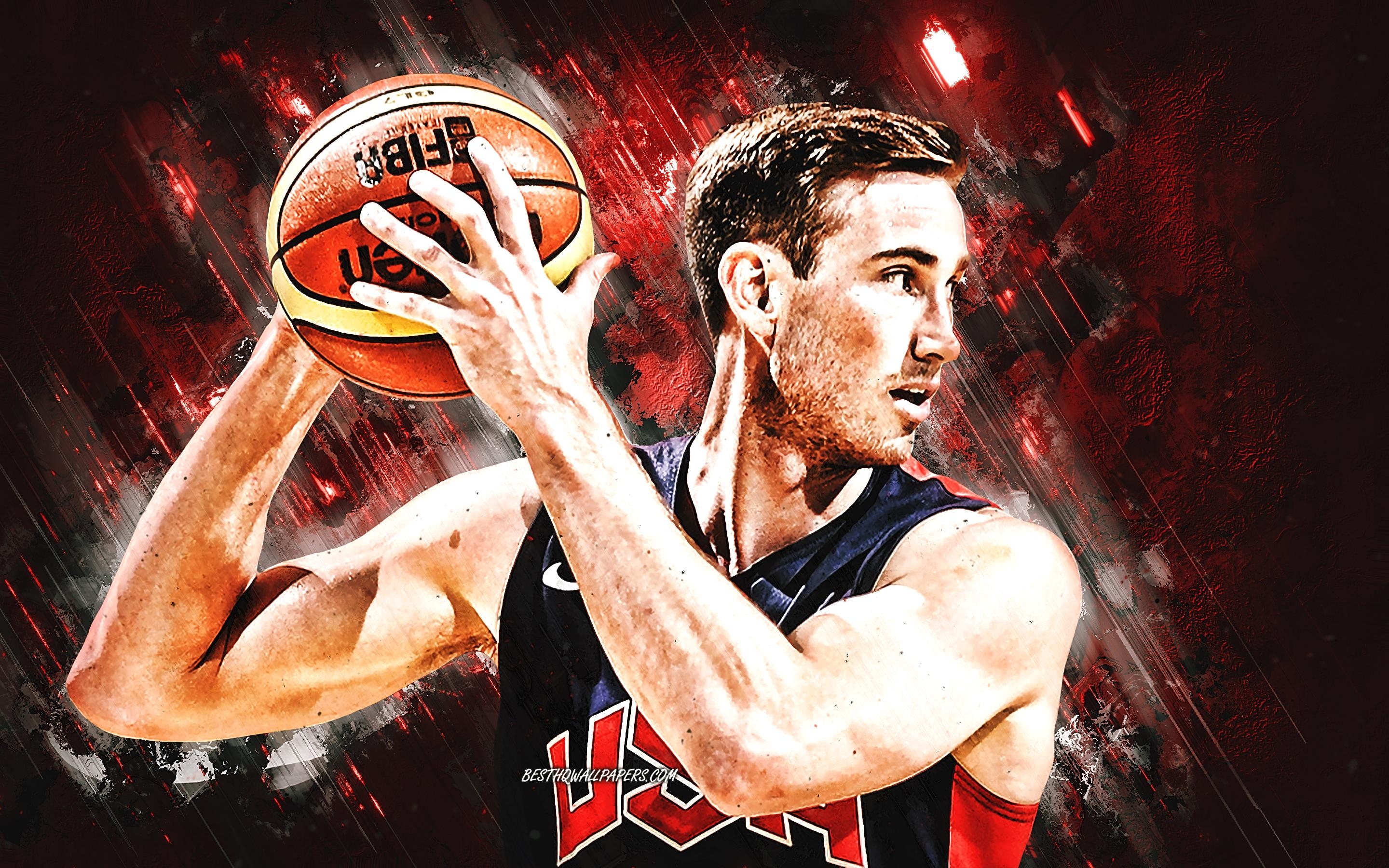 Gordon Hayward, Basketball, USA, Portrait, Nationalteam, 2880x1800 HD Desktop