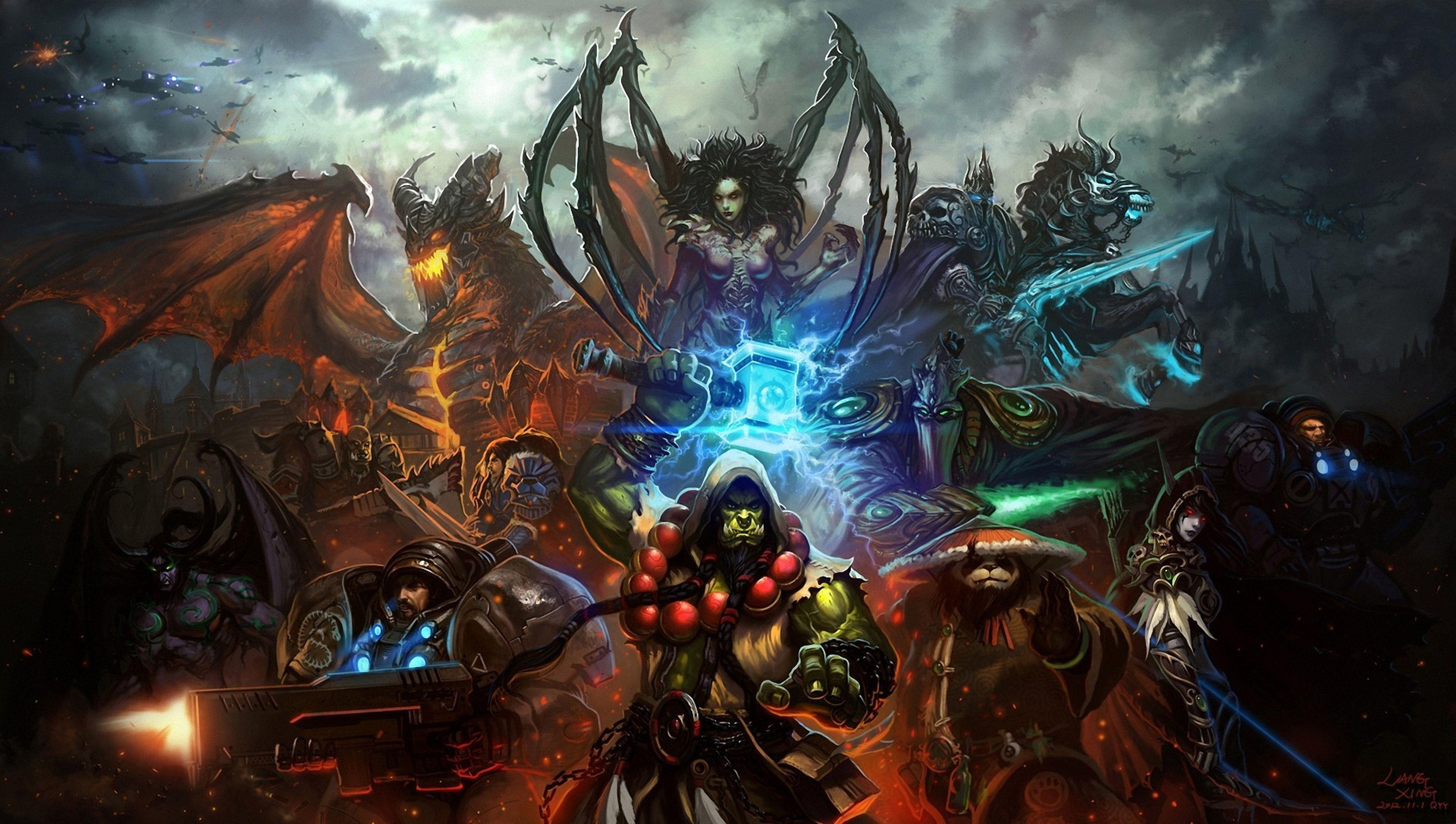 Heroes of the Storm, Gaming, Blizzard, HD, Action, 5000x2830 4K Desktop