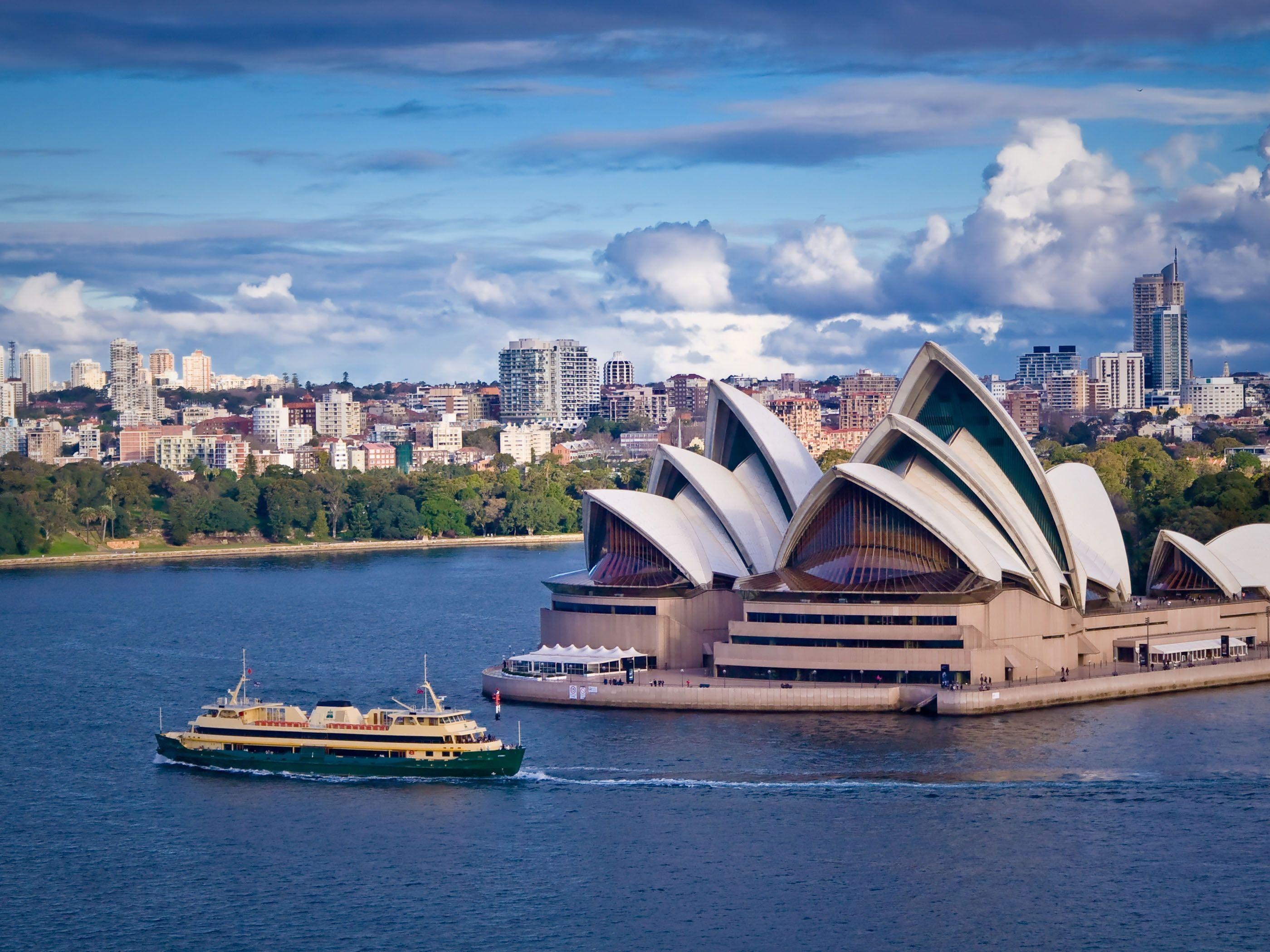 Sydney Opera House, Reisen, Architektur, Australien, Wahrzeichen, 2800x2100 HD Desktop