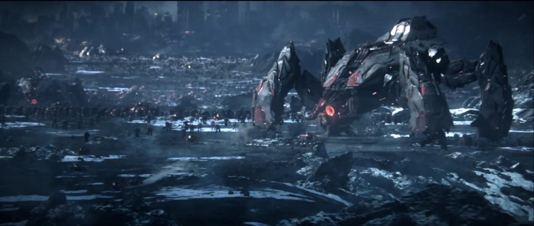 Halo Wars 2, HD, Desktop, Gaming, Sci-Fi, 1810x770 Dual Screen Desktop