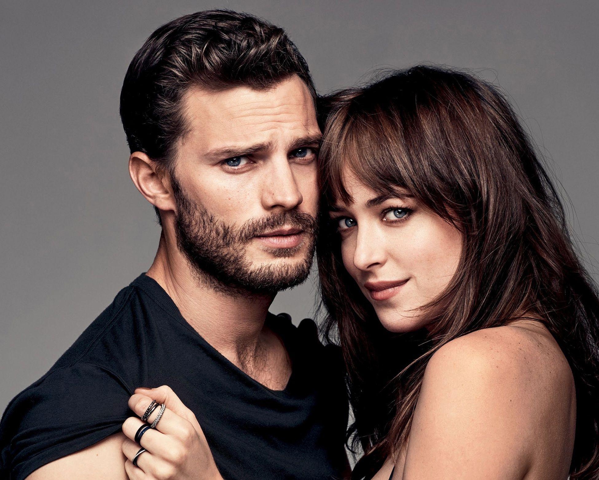 Jamie Dornan, Dakota Johnson, Stars, HD, 4K, 1950x1570 HD Desktop