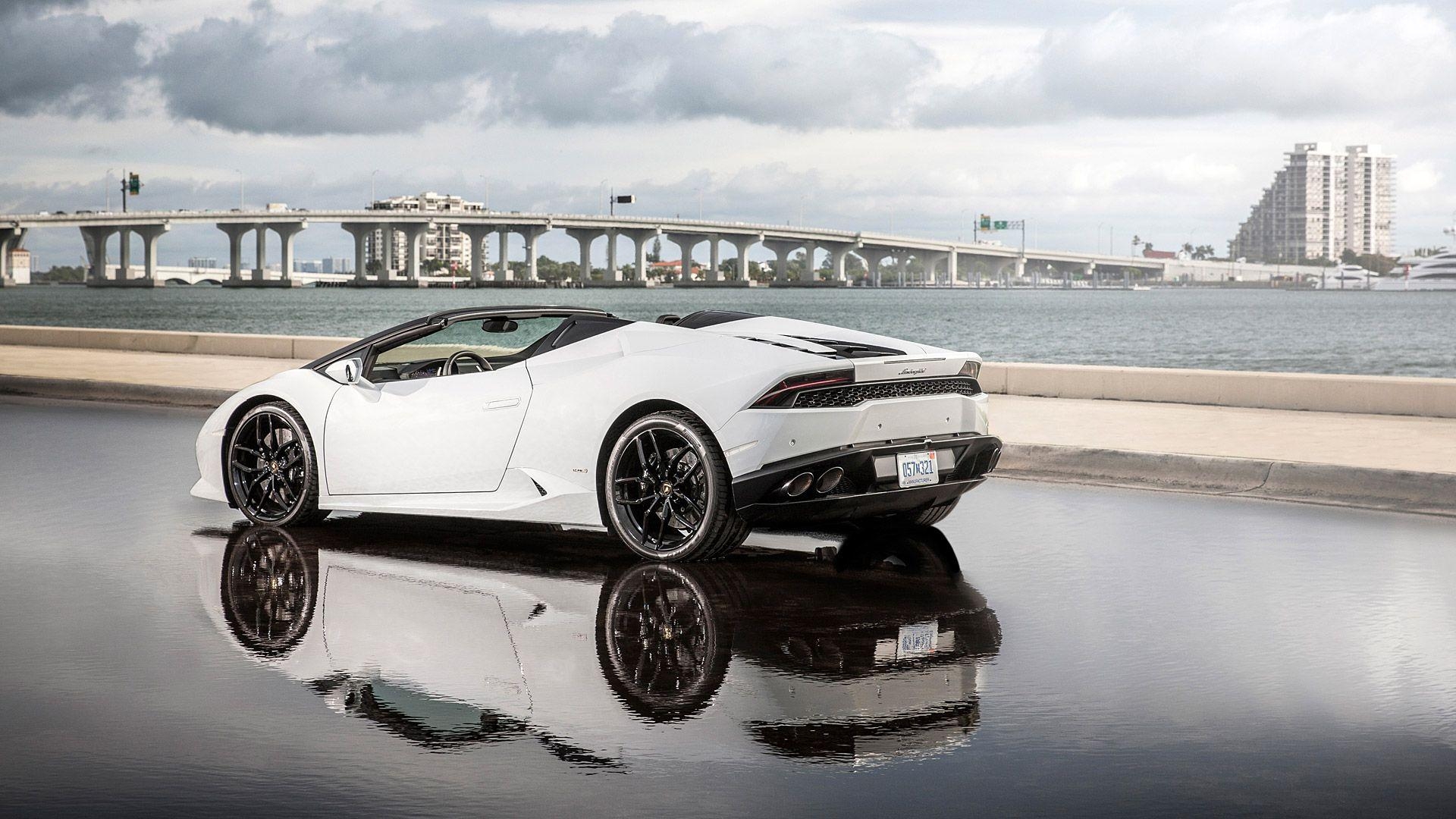 Lamborghini Huracan, LP610, Spyder, HD Bild, Speed, 1920x1080 Full HD Desktop