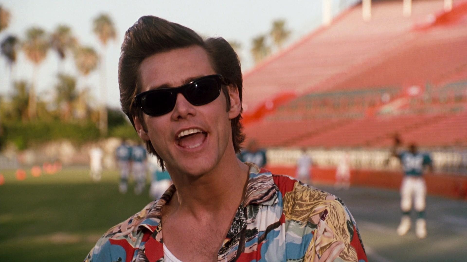 Ray Ban, Jim Carrey, Ace Ventura, 1994, Sonnenbrille, 1920x1080 Full HD Desktop