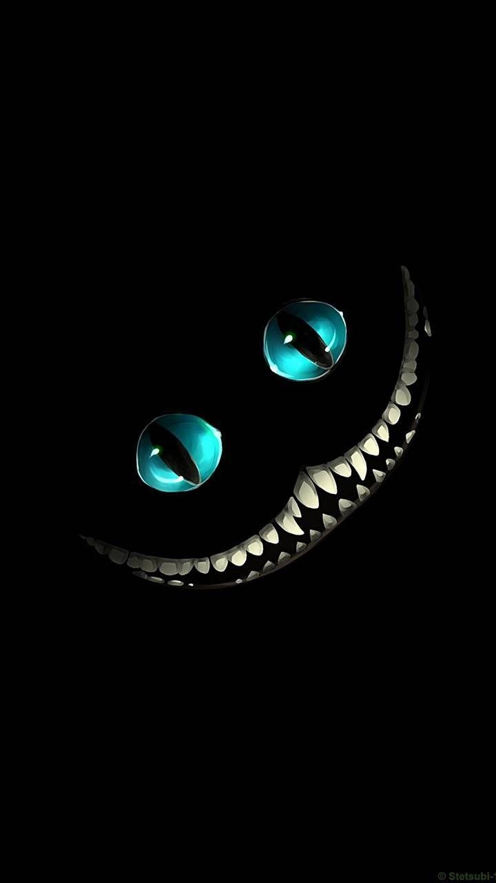 Cheshire Cat, Cartoon, Grinsekatze, Alice, Wunderland, 720x1280 HD Handy