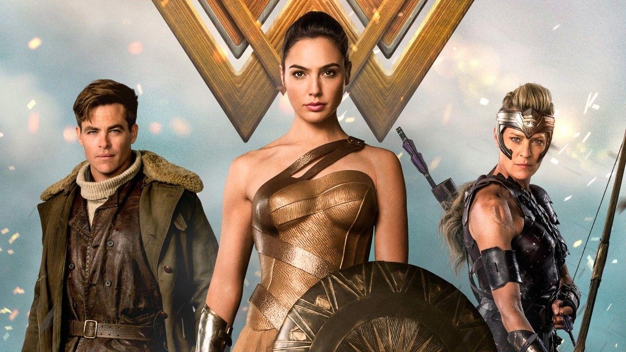 Steve Trevor, Antiope, Robin Wright, Abenteuer, Wonder Woman, 1280x720 HD Desktop