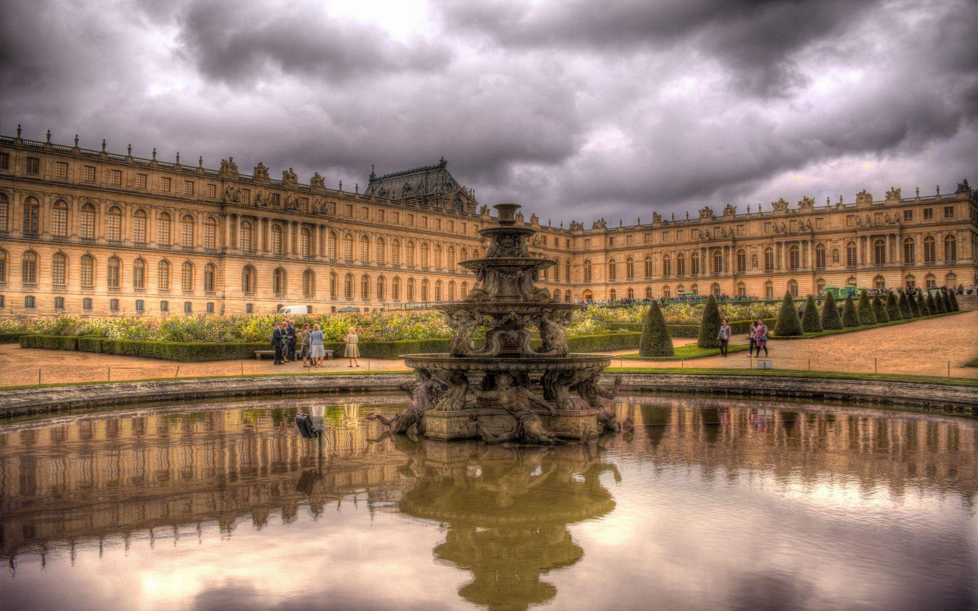 Versailles, Widescreen Hintergrund, Frankreich, Schlossgarten, Barock, 1920x1200 HD Desktop