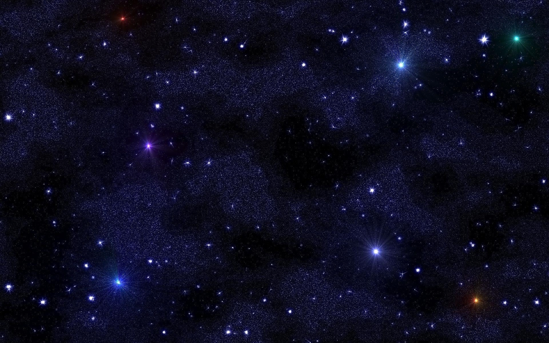 Sternenfeld, animierter Hintergrund, kosmische Darstellung, Sternenhimmel, 1920x1200 HD Desktop