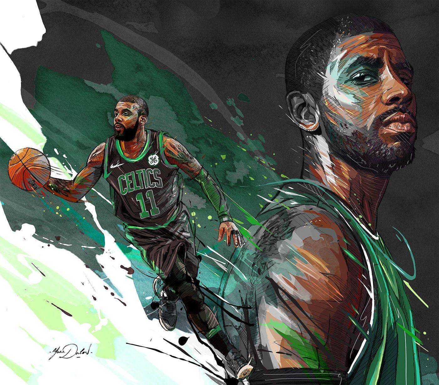 Kyrie Irving, NBA, Basketball, Spieler, Legende, 1400x1230 HD Desktop