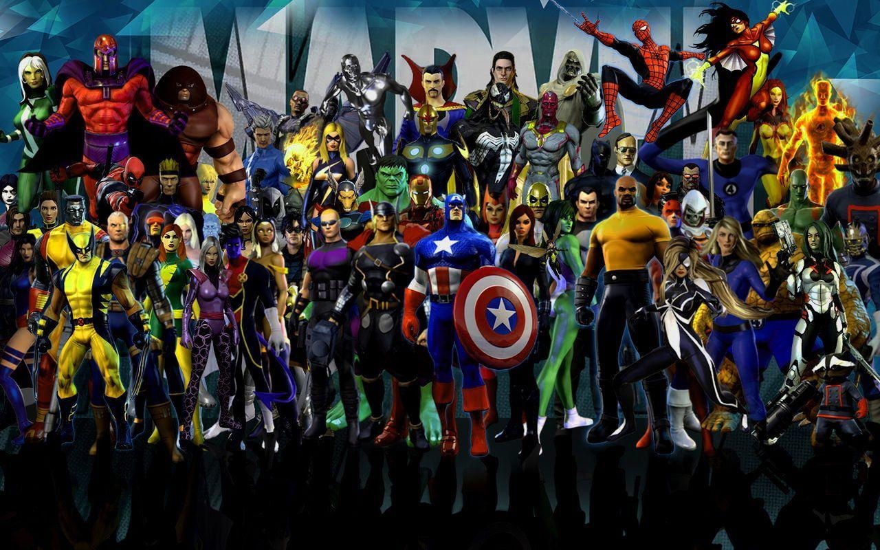 Marvel Helden, 4K, Windows, HD, Comics Bild, 1280x800 HD Desktop