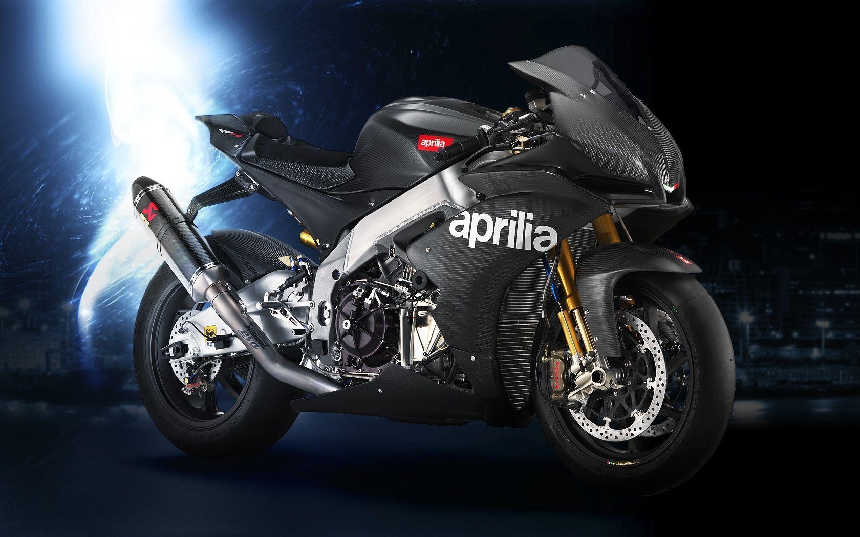 Aprilia, Motorräder, RSV4, italienisches Design, Supersport, 1680x1050 HD Desktop